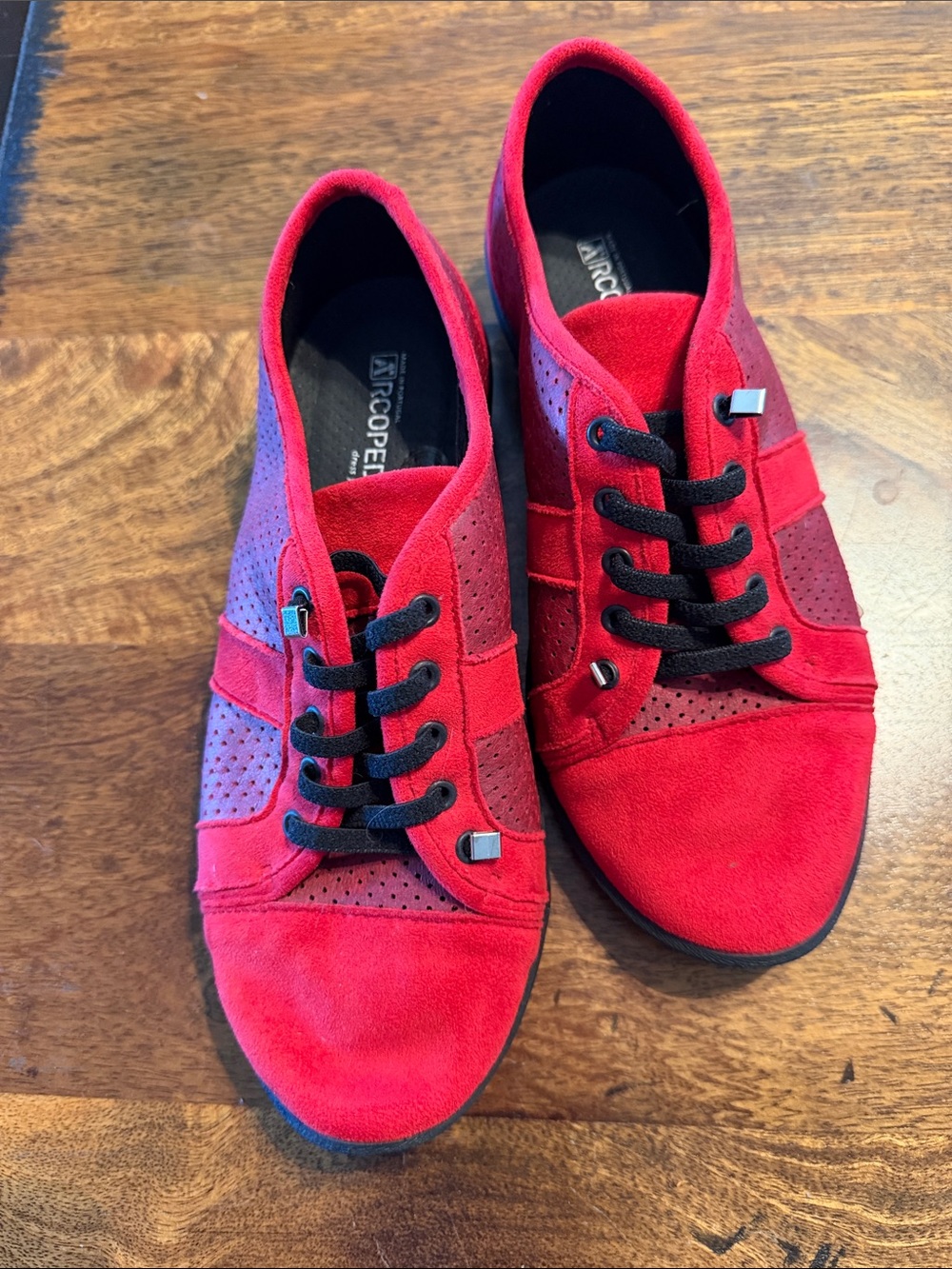 Arcopedico Red Lytec lace-Up Sneakers EU 38 US 7-7.5